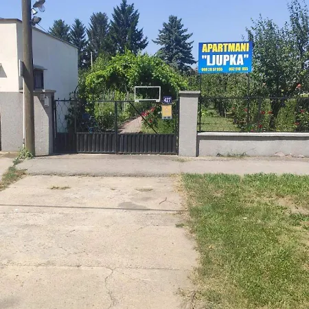 Apartment Ljupka Pančevo Exterior foto